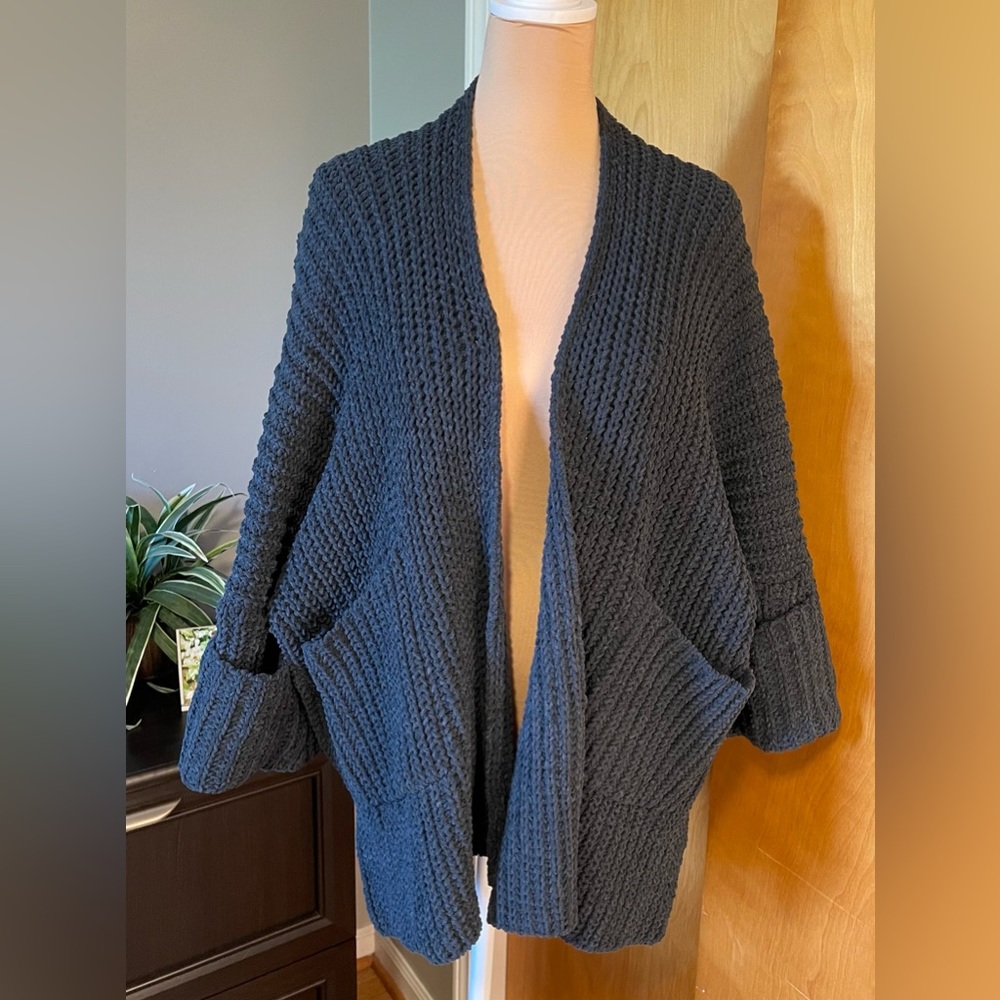POL Blue or Gold Cardigan Sweater